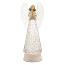 Melrose LED Angel Snow Globe 12.5"H