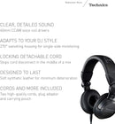 Technics EAH-DJ1200 Professional On-Ear DJ Headphones - Black