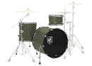 SJC Drums Navigator 3-Piece Drum Shell Pack - 8x12, 16x16, 18x22 - Deep Olive