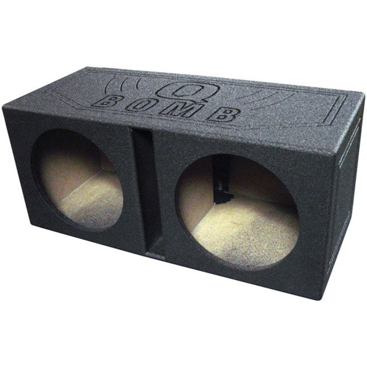 Qpower QHD110V Empty Woofer Box Single 10 MDF;Vented Bass Box