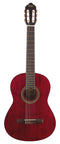 Valencia 200 Classical Full Size Acoustic Guitar - Trans Wine Red - VC204TWR