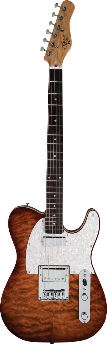Michael Kelly Guitars 1955 Electric Guitar - Caramel Burst - MK55SCEPRO