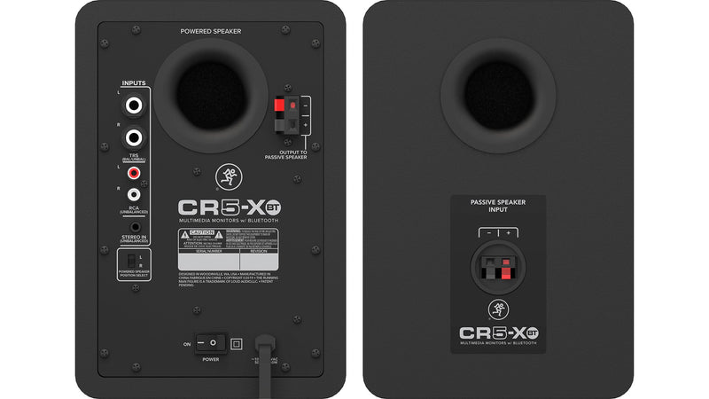 Mackie CR-X Series 5-Inch Multimedia Monitors with Bluetooth - Pair - CR5-XBT-PR