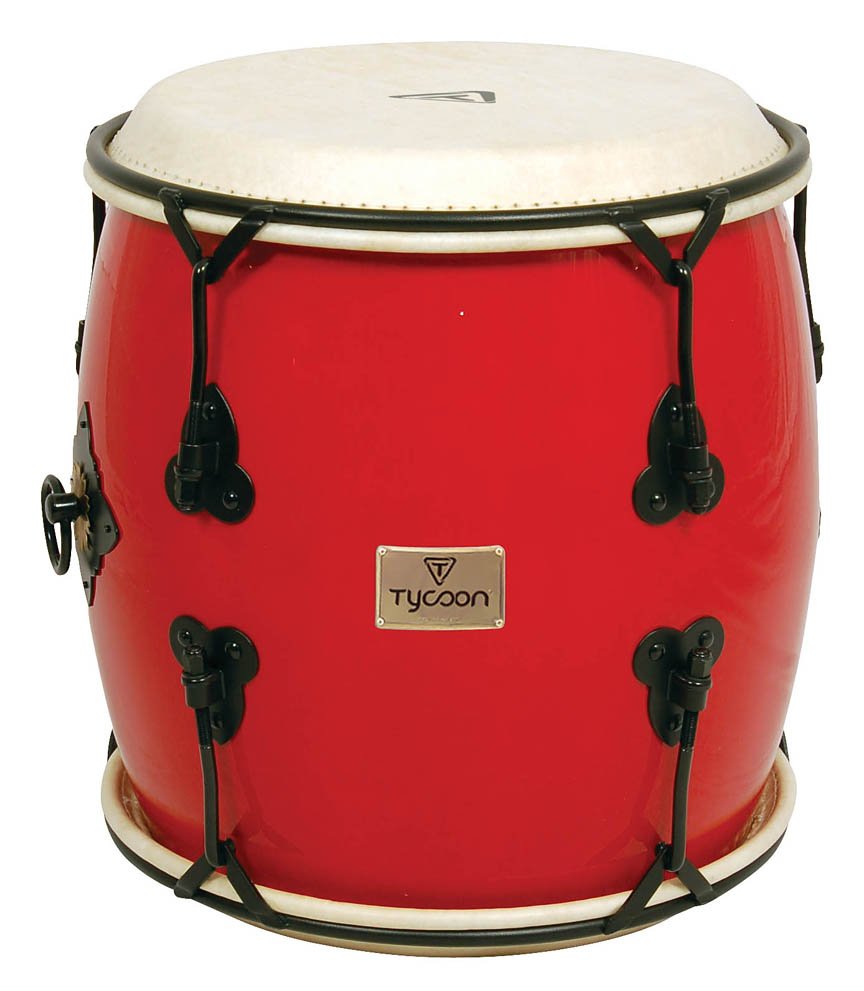 Tycoon 16” Nagado Daiko Drum - Traditional Red - TND-16TR