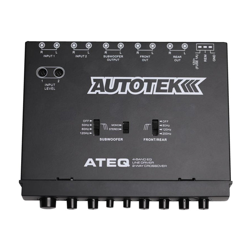 Autotek Car Audio Equalizer & Processor - ATEQ