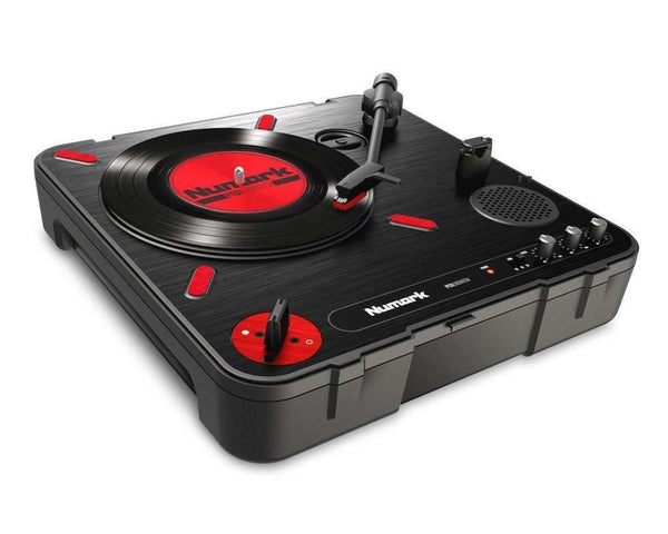 NUMARK PT01 Scratch Portable Turntable With Scratch Switch & Carry Case