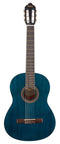 Valencia 200 Classical Acoustic Guitar - Blue - VC204TBU - New Open Box