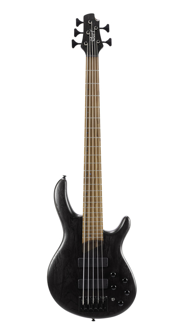 Cort Artisan Series B5 Element 5 String Bass Guitar - Open Pore Black