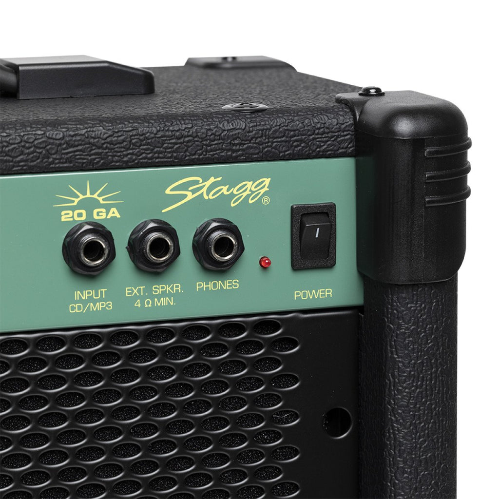 Stagg 20 Watt RMS Guitar Amplifier - 20 GA USA – Sweetheart Deals