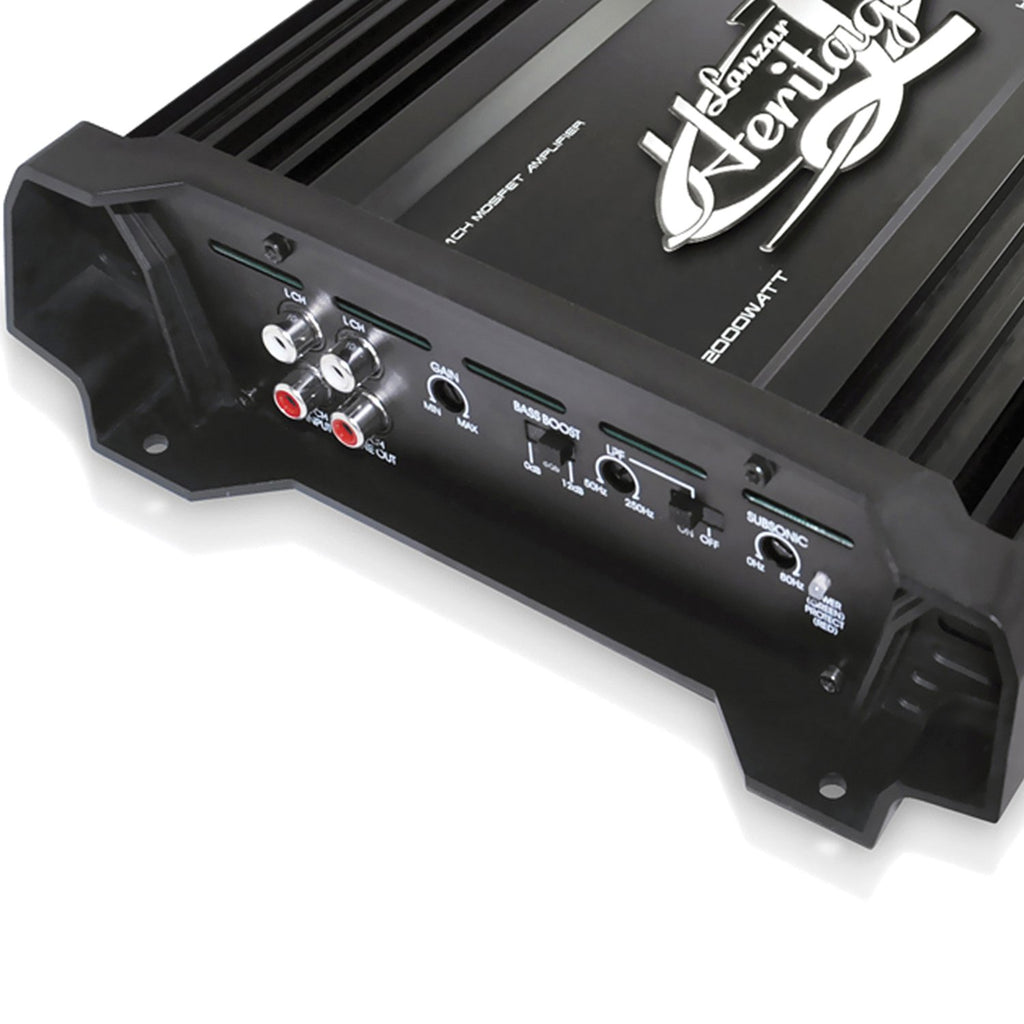 Lanzar Heritage Series 2000 Watt Monoblock Car Amplifier - HTG137 –  Sweetheart Deals