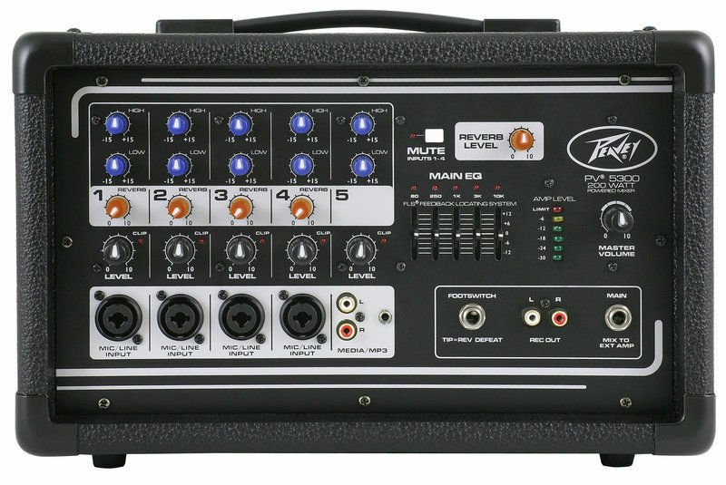 Peavey PV 10 at Mixer with Auto Tune