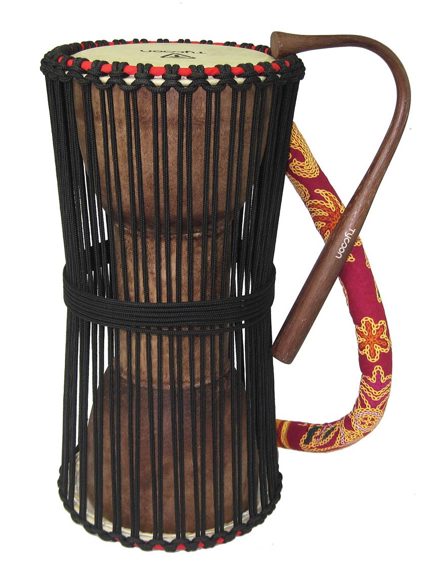 Tycoon Percussion West African Goat Skin Talking Drum - ETD