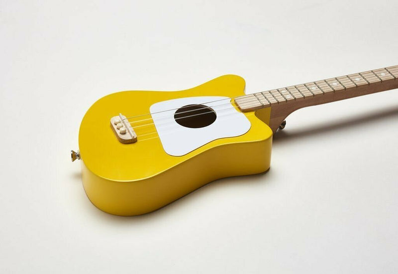 Loog Mini Acoustic Guitar for Children & Beginners - Yellow - New Open Box
