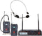 Nady Dual Combo Wireless Headset Microphone & Instrument System - U-2100 HM-GT