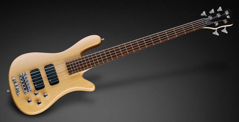 Warwick RockBass Streamer Standard 5-String Bass - Natural Transparent –  Sweetheart Deals