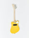 Loog Mini 3 String Electric Guitar w/ Built-in Amp - Yellow - New Open Box