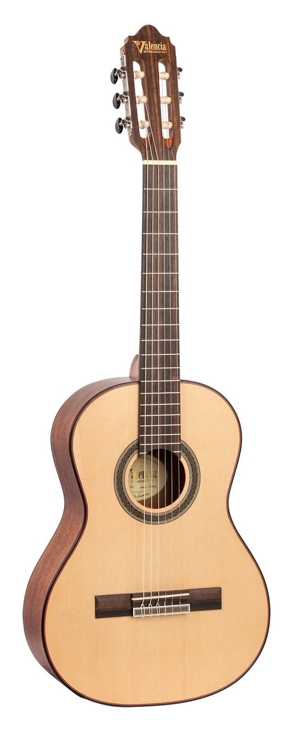 Valencia VC703 700 Series 3/4 Size Classical Guitar - VC703-U - New Open Box