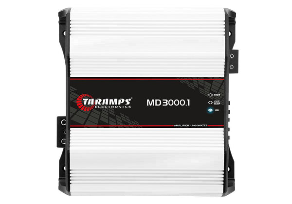 Taramps 3000 Watts RMS 1 Ohm Mono Car Audio Amplifier - MD3000.1