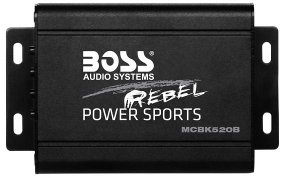 Boss Motorcycle UTV 3 600 Watts Speaker Amplifier w Bluetooth