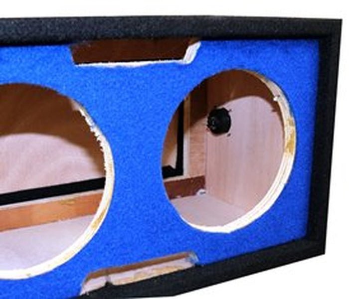 DeeJay LED Side Speaker Enclosure w/ 4 x 6.5" Horn Ports - Blue - New Open Box
