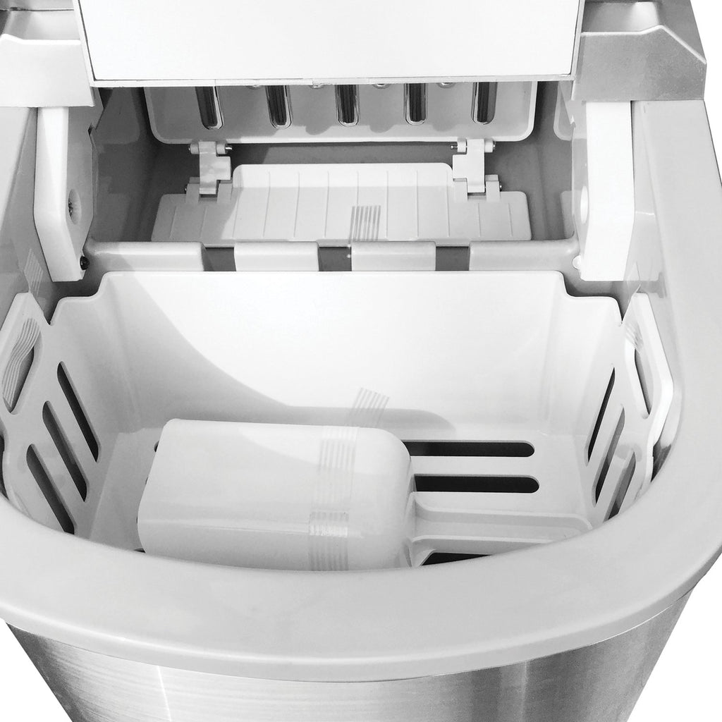 Frigidaire EFIC117SS 26Pound Stainless Steel Countertop Ice Maker