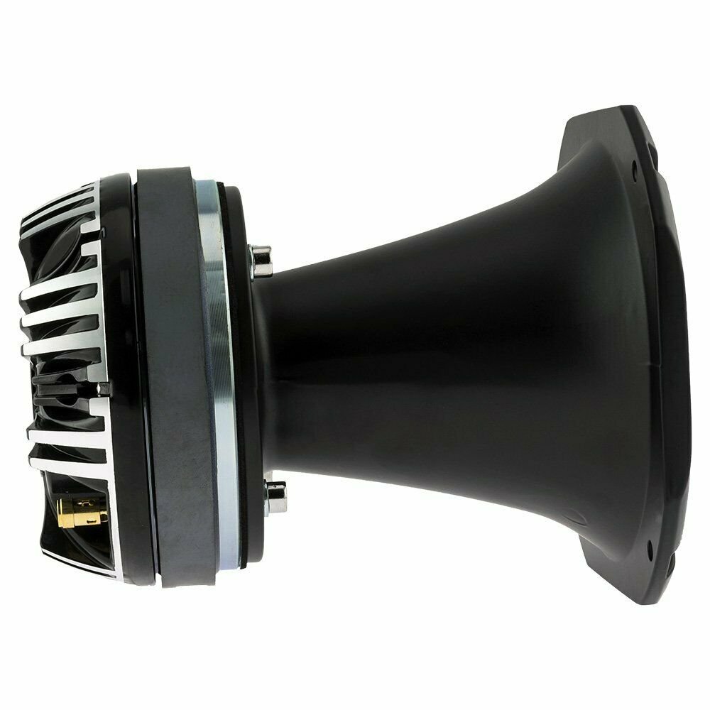 thumbnail image 2 of DS18 PRO-DKH1 Compression Horn Tweeters (Pair) - 8 Ohm, 900W Max, Aluminum, Black 2 of 6