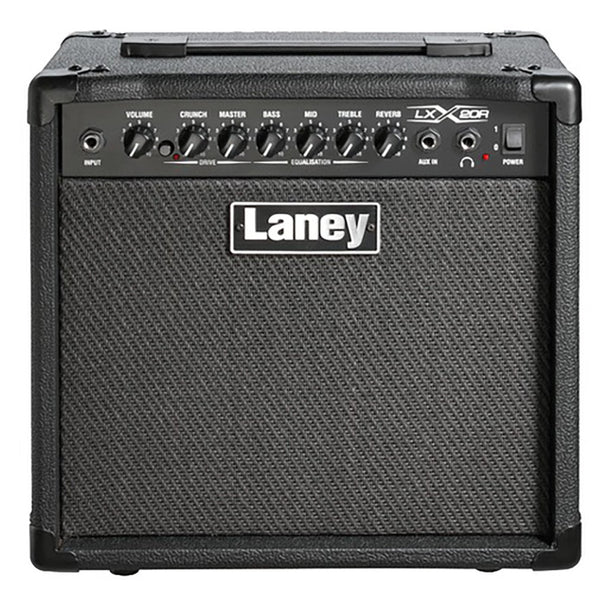 Laney 20 Watt 8" Woofer Electric Guitar Combo Amplifier with Reverb - LX20R