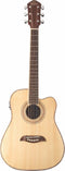 Oscar Schmidt OG1CE 3/4-Size Acoustic Electric Guitar Natural - OG1CE