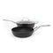 THE ROCK by Starfrit 3Pc Cookware Set w/ Stainless Steel Handles 060337-002-0000