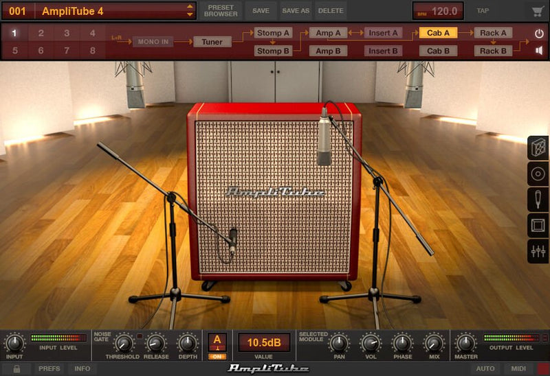 IK Multimedia Amplitube 4 - eDelivery - Guitar Amp Emulation Software Plugin