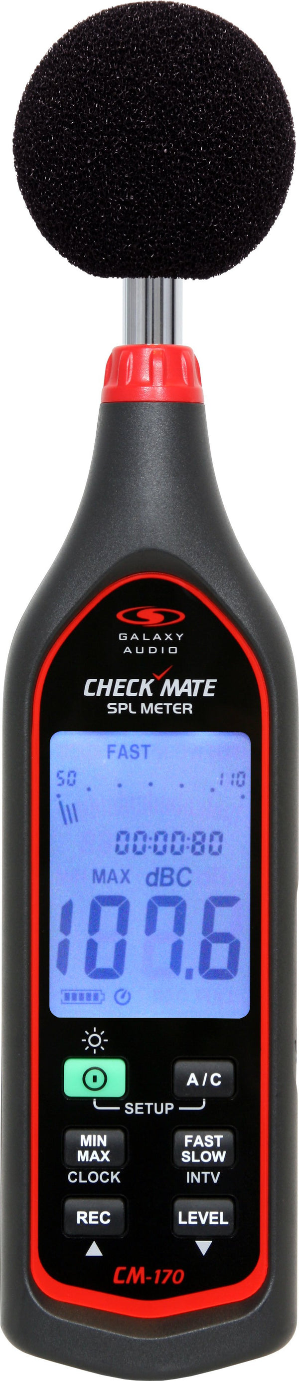 Galaxy Audio Check Mate Type II SPL Sound Level Meter w/ Software - CM-170