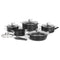 THE ROCK by Starfrit 12-Pc Space-Saving Set Detachable Handles 034710-001-0000