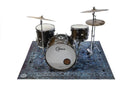 Drum N Base Vintage Persian Style Drum Mat 6' X 5.25' - Blue - VP185-BLU