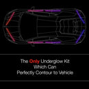 XKGLOW LED Underbody Accent Light Kit with (8) 24" Tubes - Multi-Color XK041006