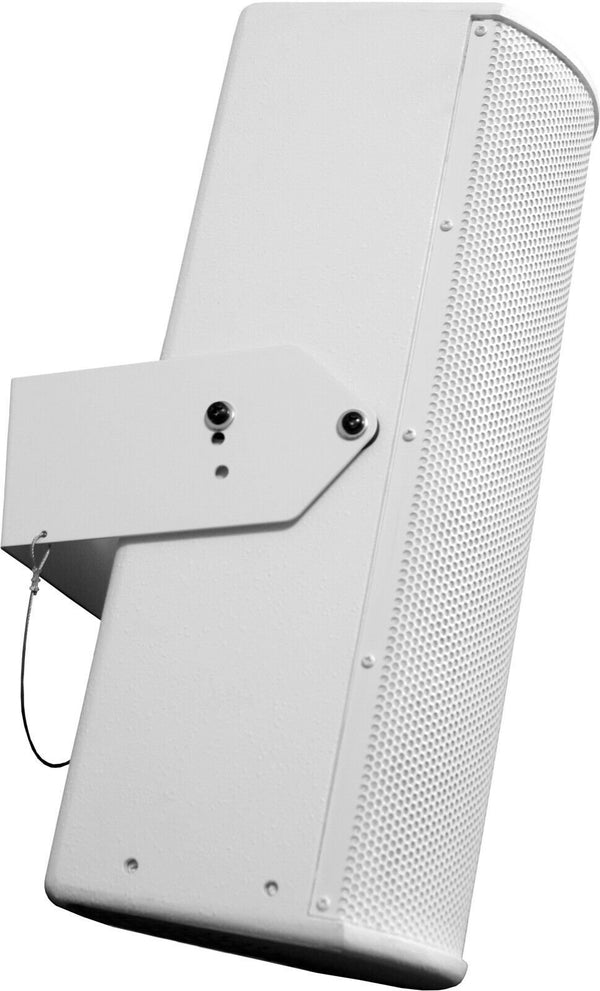 Galaxy Audio LA4DPMW 100 Watt Powered Line Array Speaker - White
