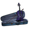 Stentor Harlequin 3/4 Student Violin Package Purple Indigo with Case & Bow