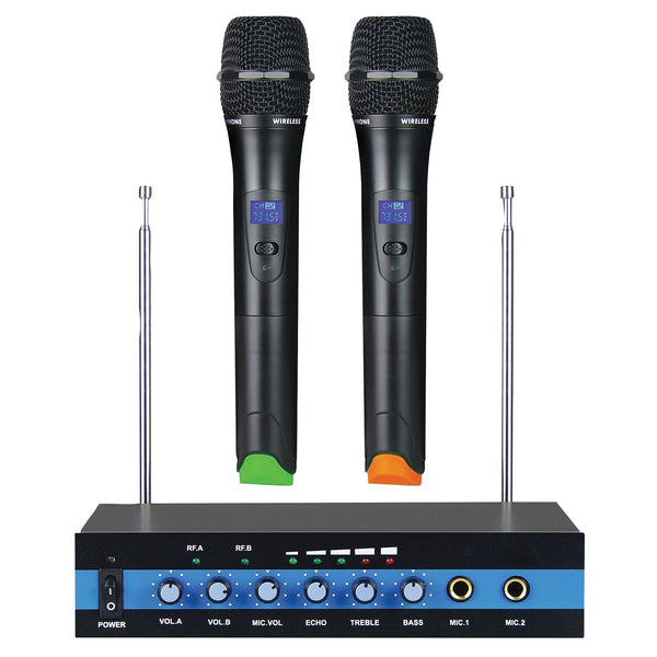 Blackmore Dual-Channel VHF Wireless Microphone System - BMP-60