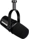 Shure MV7 Pro XLR/USB Microphone Broadcast Podcast Bundle - Black