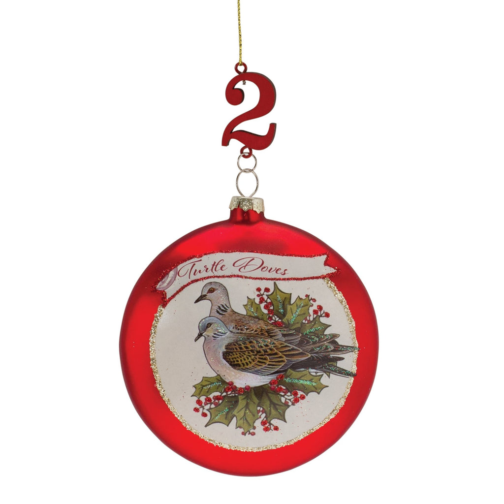 Twelve Days Of Christmas Ornament Set Of 12 Sweetheart Deals 7016