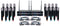VocoPro 16 Channel UHF Wireless Handheld Microphone System - DIGITALACAPELA16