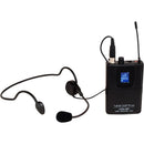 Vocopro 8-User Wireless Mic System w/ Handheld Headset & Podium Mics Digital PLL