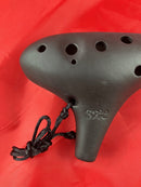 STL Ocarina 12-Hole Tenor Ocarina Aria Black Pre-Owned