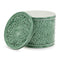 Melrose Sage Green Metal Container with Lid (Set of 2)