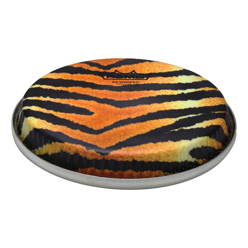 Remo R-Series Low Collar Skyndeep 7.15" Bongo Drumhead - Tiger Stripe