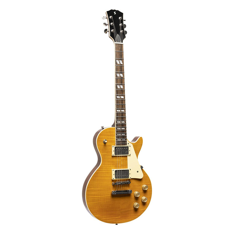 Stagg SEL-DLX HONEY Deluxe Series Electric Guitar - Honey