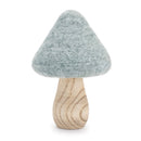 Melrose Felt Wood Mushroom Decor (Set of 24) Multi Home Accent Figurine