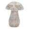 Melrose Bumble Bee and Butterfly Print Mushroom (Set of 2)