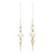 Melrose Clear Iridescent Finial Drop Ornament (Set of 12)