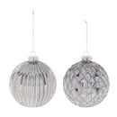 Melrose Glittered Glass Ball Ornament (Set of 6)
