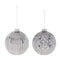 Melrose Glittered Glass Ball Ornament (Set of 6)